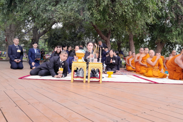 मायादेवी मन्दिरको दर्शन गर्न पुगिन थाइलेण्डकी राजकुमारी